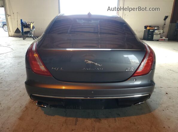 SAJWJ2GD1G8V93215 2016 JAGUAR XJL Gray Вид ззаду