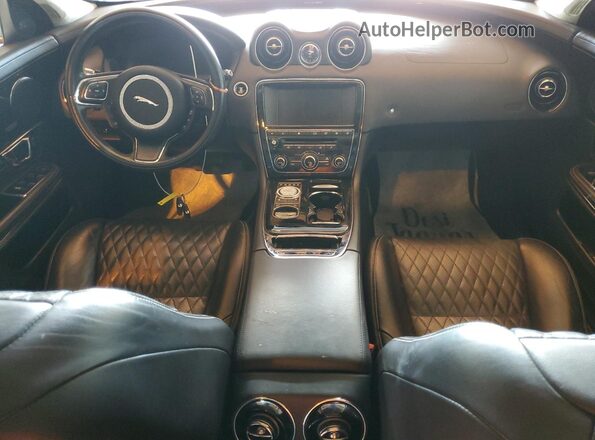 SAJWJ2GD1G8V93215 2016 JAGUAR XJL Gray Вид панелі приладів