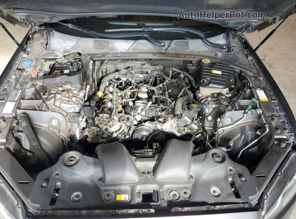 SAJWJ2GD1G8V93215 2016 JAGUAR XJL Gray Вид задньої частини салону