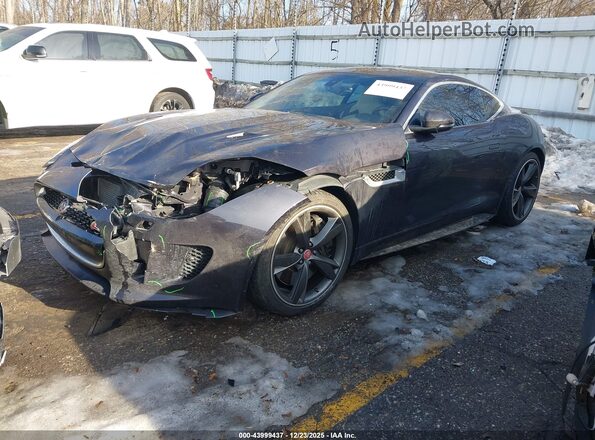 SAJWJ6BV2G8K33166 2016 JAGUAR F-TYPE Gray Przód lewy