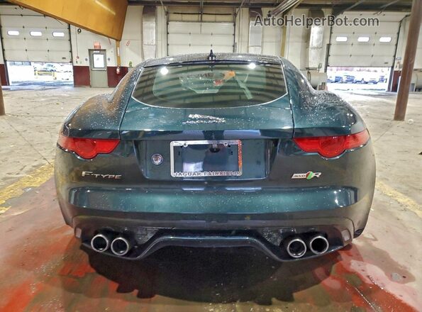 SAJWJ6DL7HMK40795 2017 JAGUAR F-TYPE Green Vista trasera