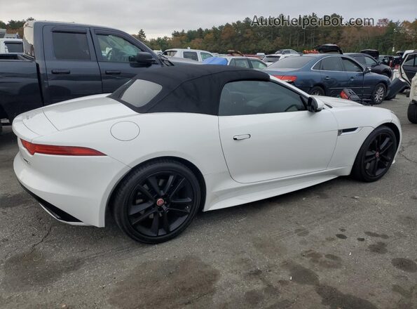 SAJWJ6FV3H8K40607 2017 JAGUAR F-TYPE White Задня права чверть