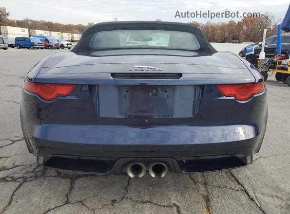 SAJWJ6FV8G8K29990 2016 JAGUAR F-TYPE Blue Widok z tyłu