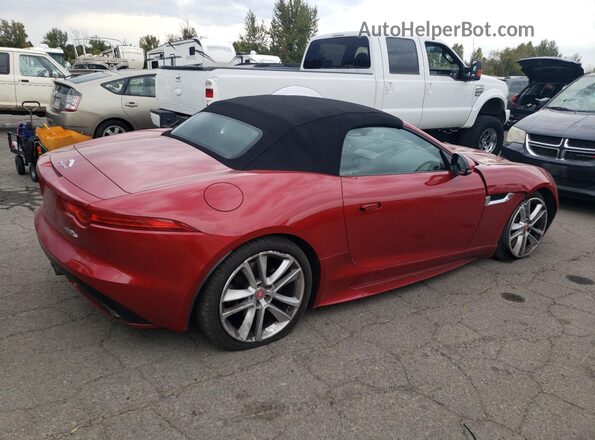 SAJWJ6FV8H8K41297 2017 JAGUAR F-TYPE Red Tył prawy
