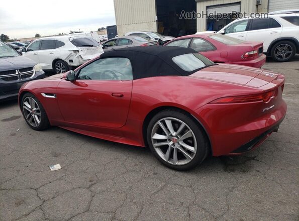 SAJWJ6FV8H8K41297 2017 JAGUAR F-TYPE Red Tył lewy