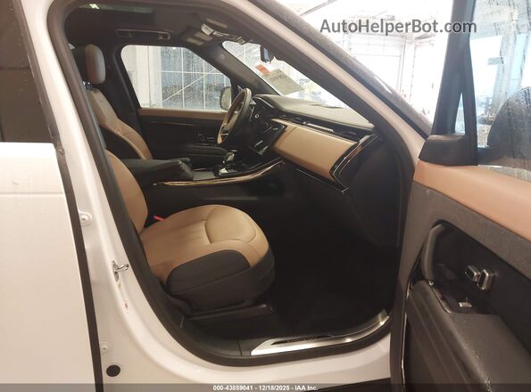 SAL119E90SA445955 2025 LAND ROVER RANGE ROVER SPORT Белый Вид салона спереди