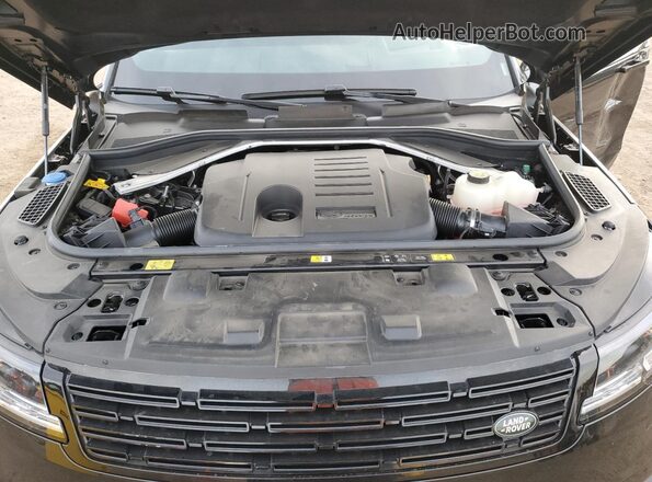 SAL119F40RA420504 2024 LAND ROVER RANGE Black Vista del compartimento del motor