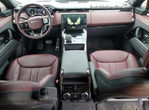SAL119F41RA417367 2024 LAND ROVER RANGE Gray Widok deski rozdzielczej