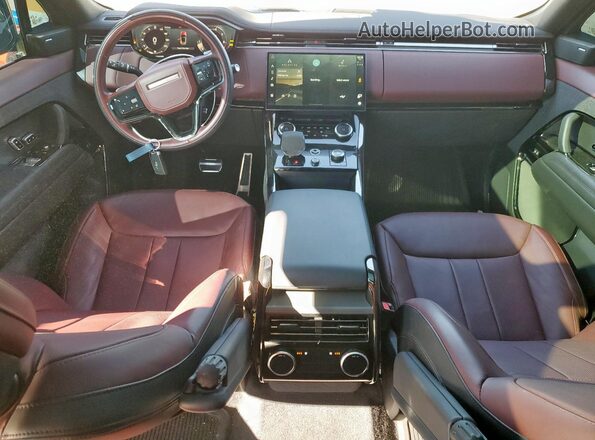 SAL1L9FU9PA133086 2023 LAND ROVER RANGE Белый Вид панели приборов