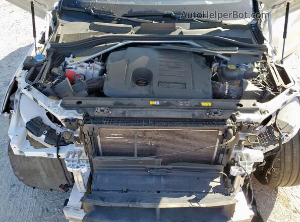 SAL1L9FU9PA133086 2023 LAND ROVER RANGE Белый Вид подкапотного пространства
