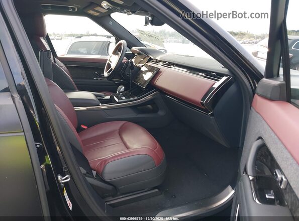 SAL1L9FUXRA401968 2024 LAND ROVER RANGE ROVER SPORT Black Widok wnętrza z przodu