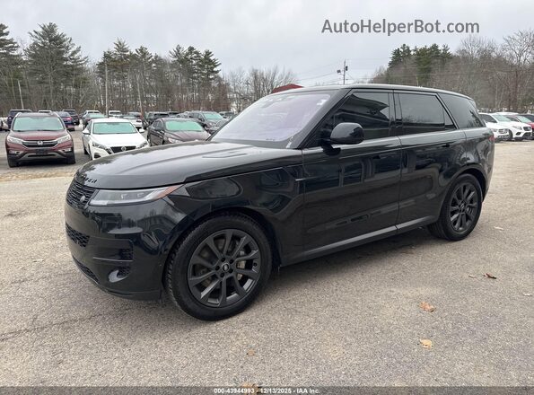SAL1P9EU4PA135253 2023 LAND ROVER RANGE ROVER SPORT Black წინა მარცხენა ხედი სამი მეოთხედიდან