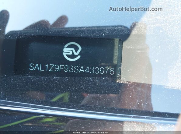 SAL1Z9F93SA433676 2025 LAND ROVER RANGE ROVER SPORT Черный 