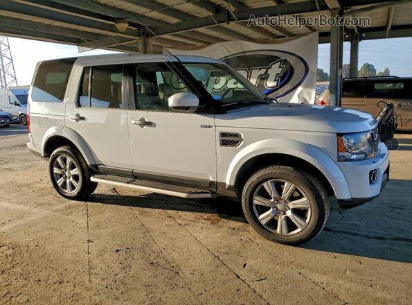 SALAG2V63GA788956 2016 LAND ROVER LR4 Белый Передняя правая четверть
