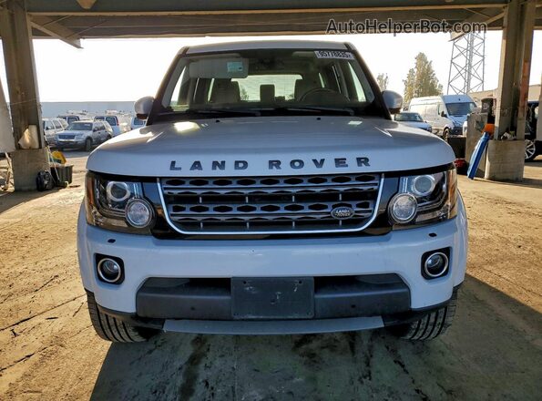 SALAG2V63GA788956 2016 LAND ROVER LR4 Белый Вид спереди