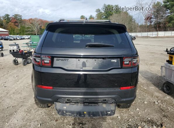 SALCJ2FX6LH839756 2020 LAND ROVER DISCOVERY Black უკანა ხედი