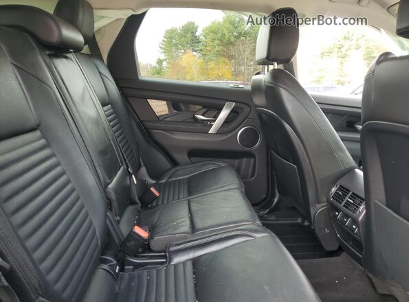 SALCJ2FX6LH839756 2020 LAND ROVER DISCOVERY Black უკანა სალონის ხედი
