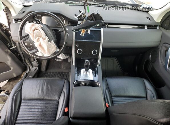 SALCJ2FX6LH839756 2020 LAND ROVER DISCOVERY Black წინა პანელის ხედი