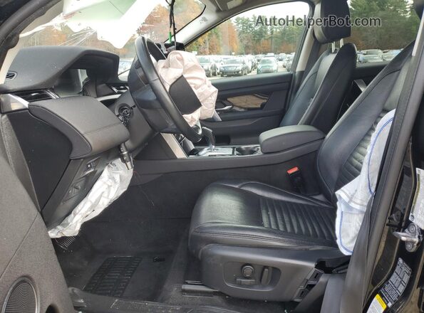 SALCJ2FX6LH839756 2020 LAND ROVER DISCOVERY Black წინა სალონის ხედი