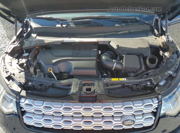 SALCJ2FX6PH324245 2023 LAND ROVER DISCOVERY Black Widok wnętrza z tyłu