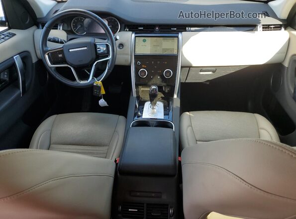 SALCJ2FX6PH324245 2023 LAND ROVER DISCOVERY Black Widok deski rozdzielczej