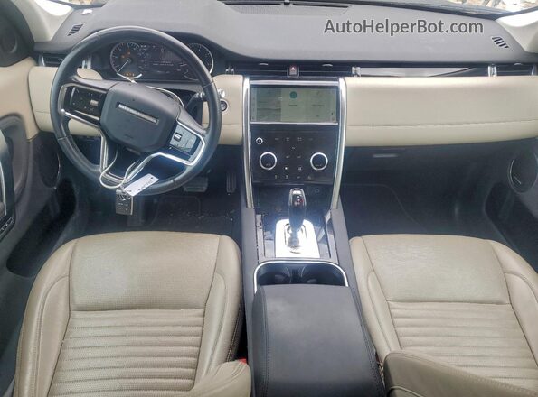 SALCJ2FX7MH882939 2021 LAND ROVER DISCOVERY White Widok deski rozdzielczej