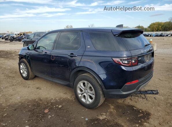 SALCJ2FX8MH884652 2021 LAND ROVER DISCOVERY Blue Հետևի ձախ