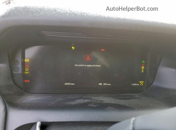 SALCJ2FX9RH342337 2024 LAND ROVER DISCOVERY Red Instrument cluster view