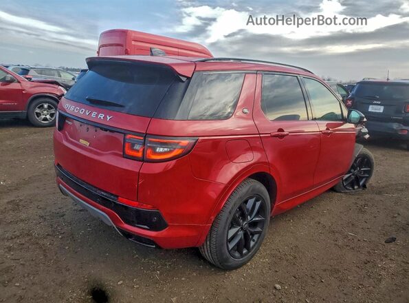 SALCJ2FX9RH342337 2024 LAND ROVER DISCOVERY Red Rear right