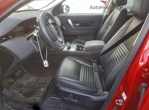 SALCJ2FX9RH342337 2024 LAND ROVER DISCOVERY Red Front interior view