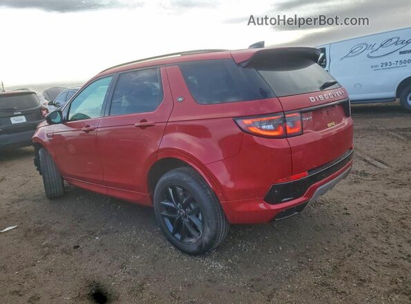 SALCJ2FX9RH342337 2024 LAND ROVER DISCOVERY Red Rear left