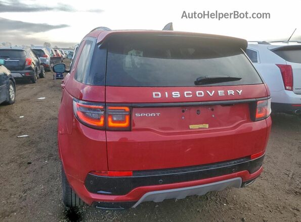 SALCJ2FX9RH342337 2024 LAND ROVER DISCOVERY Red Rear view