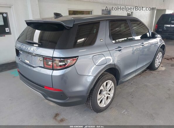 SALCK2FX4LH856939 2020 LAND ROVER DISCOVERY SPORT Light Blue Задня права чверть