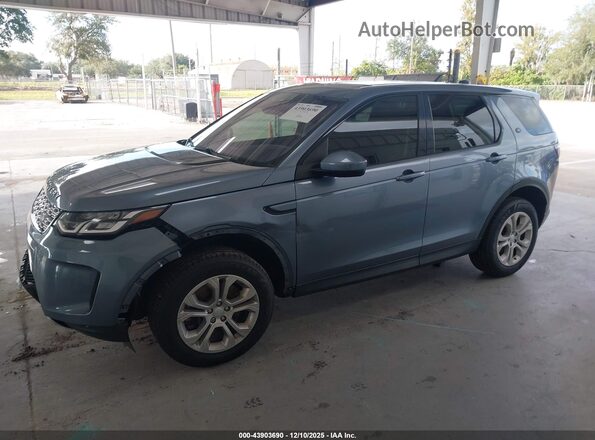 SALCK2FX4LH856939 2020 LAND ROVER DISCOVERY SPORT Light Blue Панорамний вид салону 360°