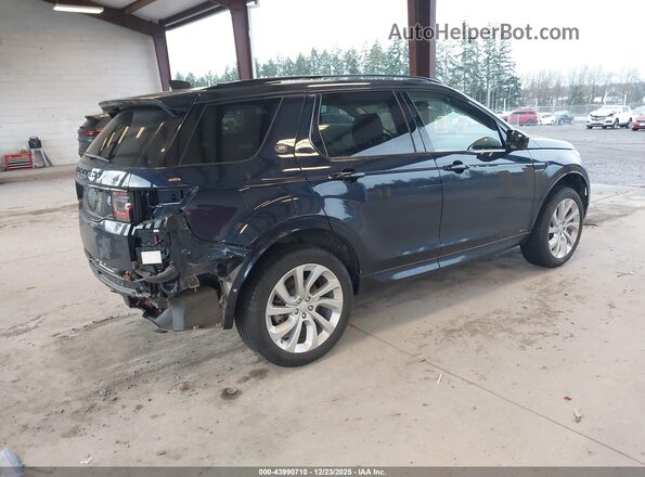 SALCL2FX9MH884296 2021 LAND ROVER DISCOVERY SPORT Blue Tył prawy