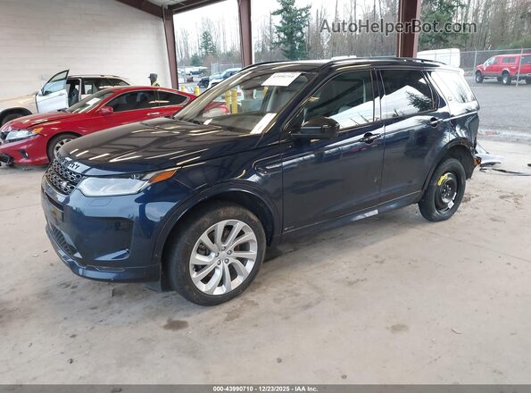 SALCL2FX9MH884296 2021 LAND ROVER DISCOVERY SPORT Blue Przód lewy