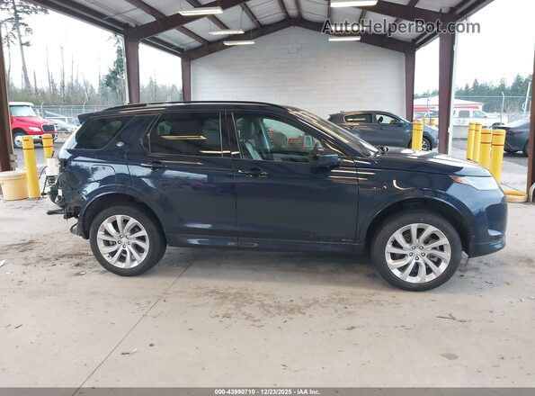 SALCL2FX9MH884296 2021 LAND ROVER DISCOVERY SPORT Blue Widok wnętrza 360 stopni