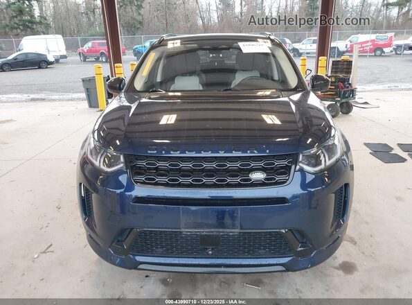 SALCL2FX9MH884296 2021 LAND ROVER DISCOVERY SPORT Blue Widok wnętrza z tyłu