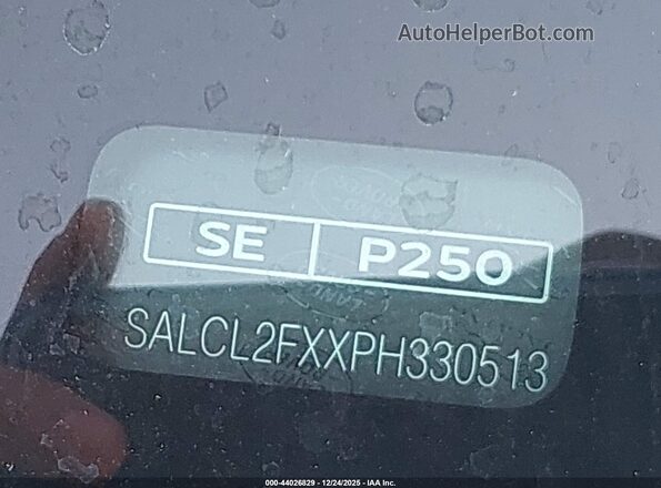 SALCL2FXXPH330513 2023 LAND ROVER DISCOVERY SPORT Black 