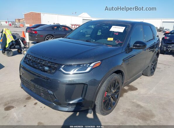 SALCL2FXXPH330513 2023 LAND ROVER DISCOVERY SPORT Black წინა მარცხენა ხედი სამი მეოთხედიდან