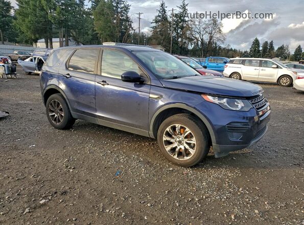 SALCP2BG0GH579381 2016 LAND ROVER DISCOVERY Blue Delantero derecho