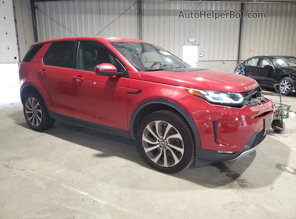 SALCP2FX1LH839419 2020 LAND ROVER DISCOVERY Red Передня права чверть