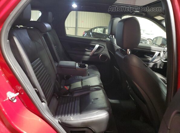 SALCP2FX1LH839419 2020 LAND ROVER DISCOVERY Red Вид задньої частини салону
