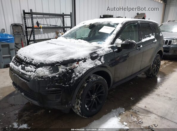 SALCP2FX2KH784896 2019 LAND ROVER DISCOVERY SPORT Black Przód lewy