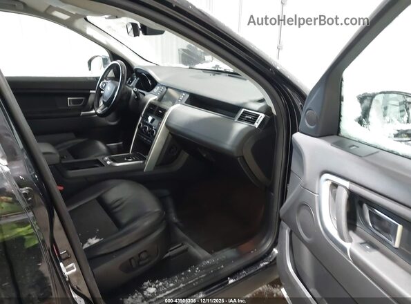 SALCP2FX2KH784896 2019 LAND ROVER DISCOVERY SPORT Black Widok wnętrza z przodu