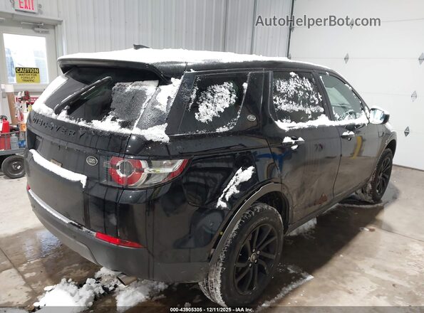 SALCP2FX2KH784896 2019 LAND ROVER DISCOVERY SPORT Black Tył prawy