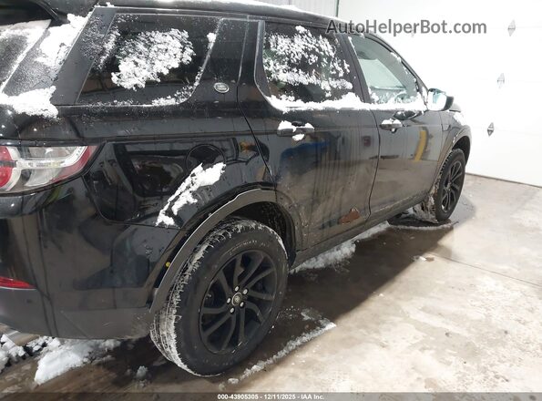 SALCP2FX2KH784896 2019 LAND ROVER DISCOVERY SPORT Black Widok z przodu