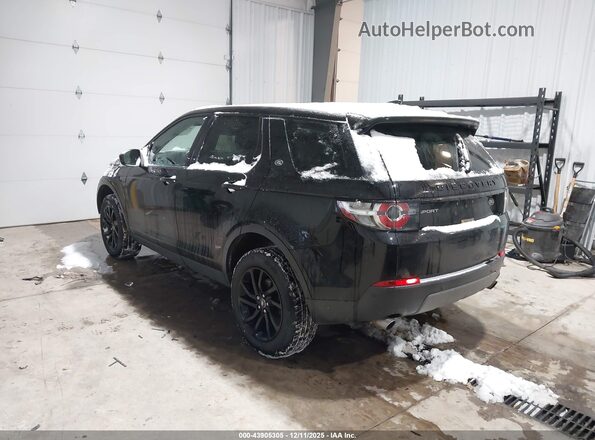 SALCP2FX2KH784896 2019 LAND ROVER DISCOVERY SPORT Black Tył lewy
