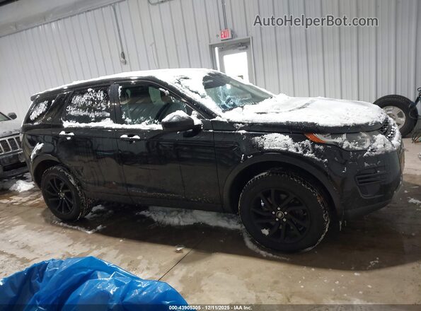 SALCP2FX2KH784896 2019 LAND ROVER DISCOVERY SPORT Black Widok wnętrza z tyłu