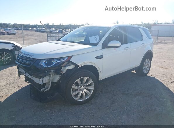 SALCP2FX2KH793887 2019 LAND ROVER DISCOVERY SPORT White Առջևի ձախ երեք քառորդ տեսարան